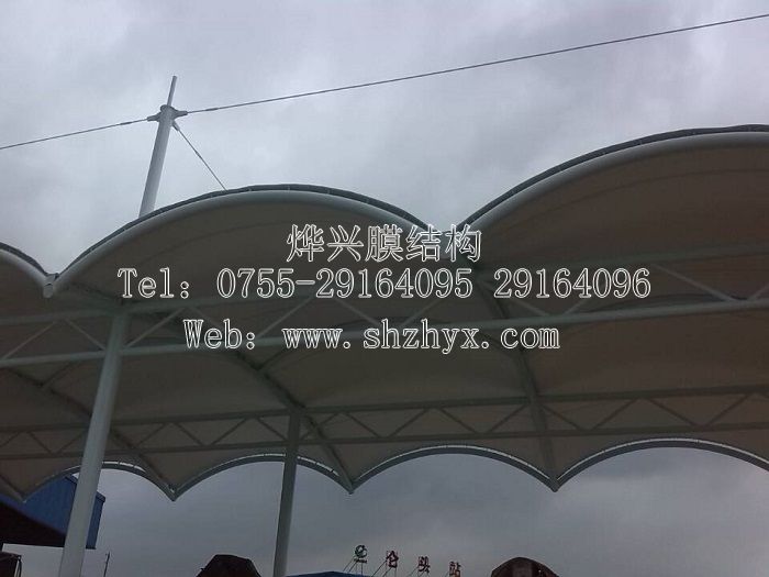 和记APP官网-广东广州仑头收费站膜结构工程